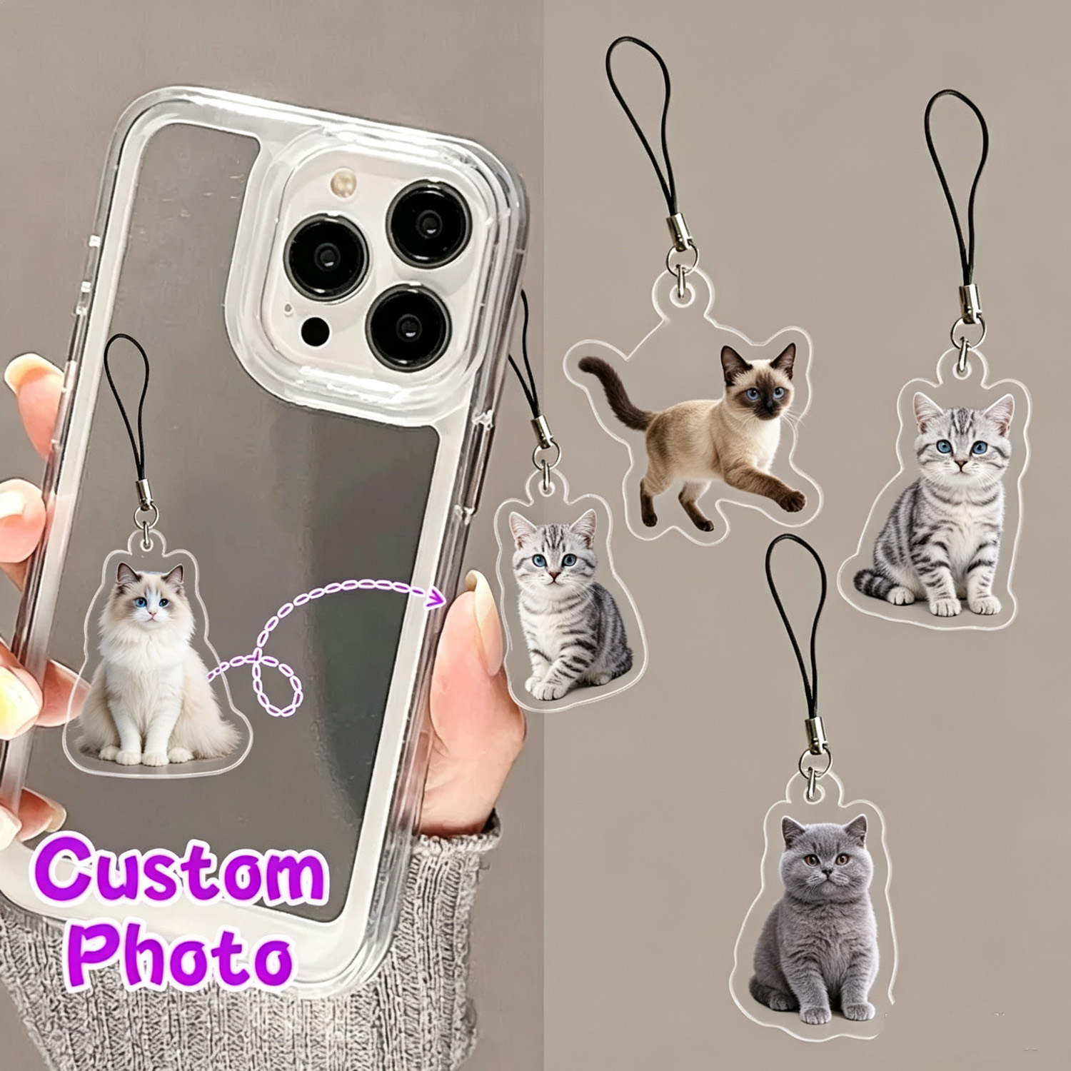 Pet Portrait Custom - Kişiye Özel Evcil Hayvan Portre Telefon