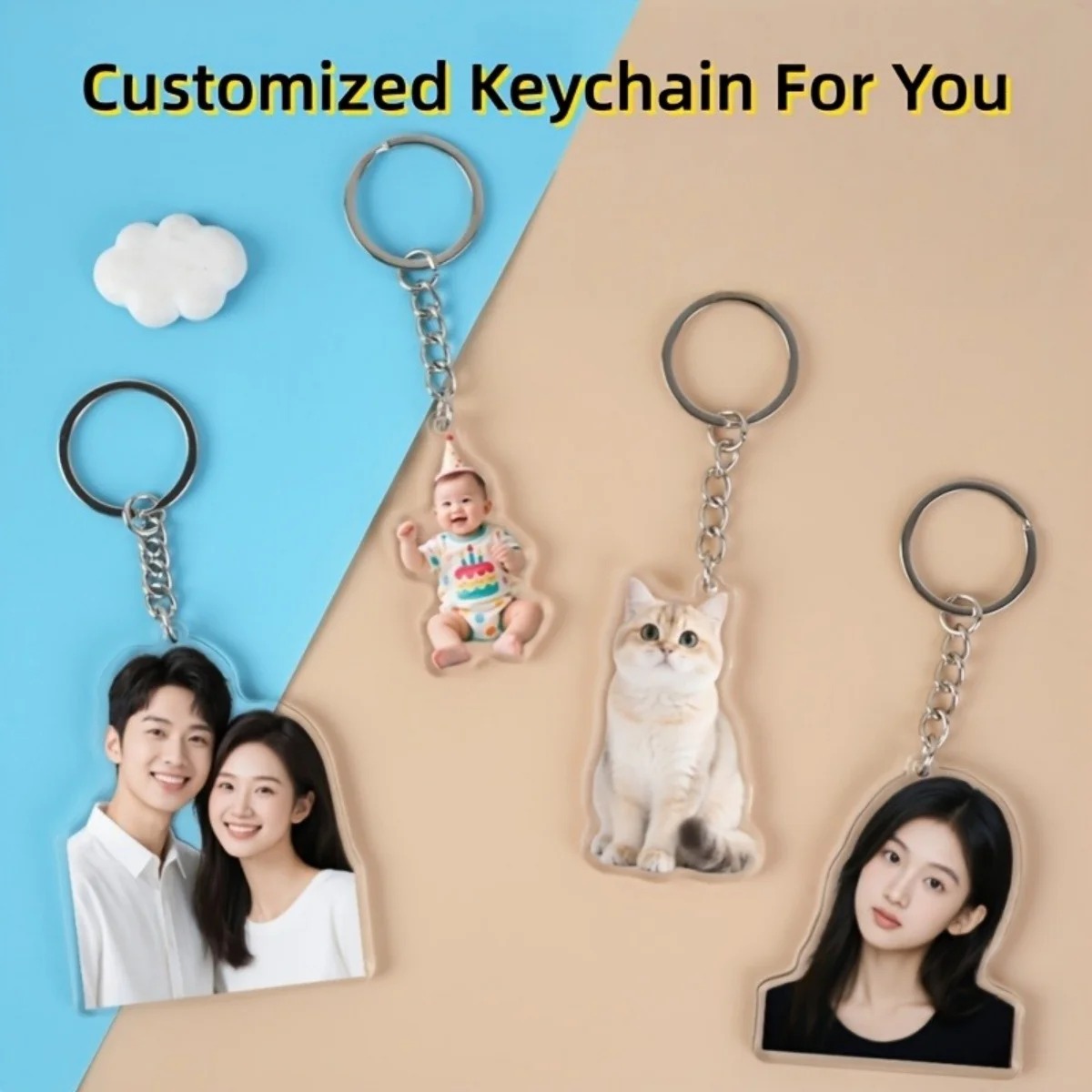 Özel Kesim Akrilik Anahtarlık, - Pet Portrait Custom incelemesi ve fiyatı