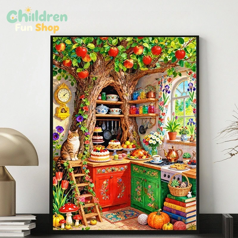 Kedi ve Yemek Temalı, Eğlencel - Photo Mosaic Print incelemesi ve fiyatı